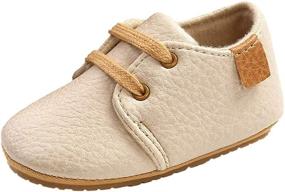 img 4 attached to Weixinbuy Girls Tassel Bowknots Moccasins Boys' Shoes : Loafers