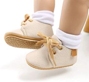 img 1 attached to Weixinbuy Girls Tassel Bowknots Moccasins Boys' Shoes : Loafers