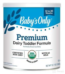 img 3 attached to 🍼 Baby's Only Organic Premium Dairy Toddler Formula, 12.7 Oz (1 Pack), Non-GMO, USDA Organic, Clean Label Project Verified, Promotes Brain and Eye Health
