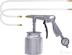 img 4 attached to 🔫 TCP Global Air Rust Proofing and Undercoating Gun: Precision application with Gauge, Suction Feed Cup, and 2 Wands!