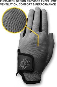 img 1 attached to Женские перчатки для гольфа CaddyDaddy Claw: идеальное сочетание воздухопроницаемости, посадки и долговечности