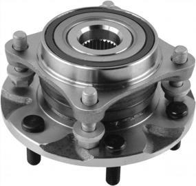 img 2 attached to TRQ Front Wheel Hub Bearing Assembly Driver Passenger Compatible With Tacoma 4Runner FJ 4WD