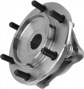 img 4 attached to TRQ Front Wheel Hub Bearing Assembly Driver Passenger Compatible With Tacoma 4Runner FJ 4WD
