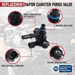 img 1 attached to Vapor Canister Purge Valve AU5Z 9C915 B