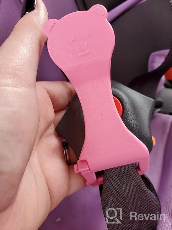 img 1 attached to USA-Made EZTOTZ Bear Buddy: Lightweight Car Seat Unbuckle Assist Tool For Babies & Toddlers - Essential Car Accessories For School Drop-Offs review by Robert Goodlow