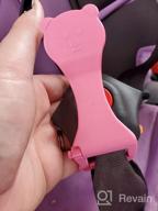 img 1 attached to USA-Made EZTOTZ Bear Buddy: Lightweight Car Seat Unbuckle Assist Tool For Babies & Toddlers - Essential Car Accessories For School Drop-Offs review by Robert Goodlow