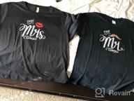 img 1 attached to Perfect Gift For Couples: Mr And Mrs Matching Shirts For Wedding, Anniversary And Newlyweds review by Wade Brooks