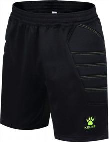 img 2 attached to Молодежные футбольные вратарские штаны с набивкой - KELME Paintball Protective Gear.
