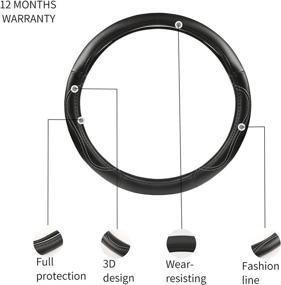 img 2 attached to Черный чехол из дышащей микрофибры Аксессуары Accessoires