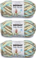 bernat baby blanket beach 3 pack logo