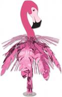 🦩 beistle flamingo cascade centerpiece review: 24.5-inch, pink/black decoration logo