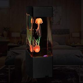 img 1 attached to Beiyoule Jellyfish Light，Mini Artificial Jellyfishes Fish & Aquatic Pets