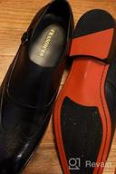 картинка 1 прикреплена к отзыву 💼 Premium Quality FRASOICUS Wingtip Leather Shoes for Men - Size 10 от Gene Taylor