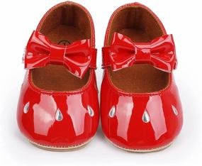 img 1 attached to Enhanced SEO: ENERCAKE Newborn Princess Wedding Toddler Girls' Flats Shoes