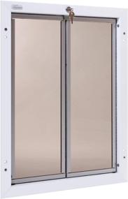 img 4 attached to 🚪 Premium PlexiDor Performance Pet Doors for Dogs and Cats – White: Top-Quality and Reliable Entry Solution