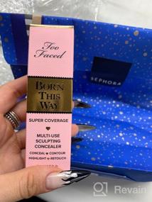 img 5 attached to Обзор консилера Too Faced Born This Way Super Coverage - оттенок Snow для многофункционального скульптурирования