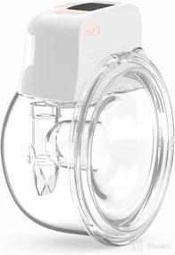 img 3 attached to 🐄 Udderly Wearable Breast Pump: Hands-Free, 3 Modes & 9 Levels - 24mm Efficient Pumping