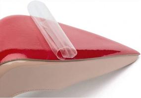 img 3 attached to Bettli Sole Sticker - Crystal Clear Self-Stick Pads Sole Protector Shoe Bottoms (Pack Of 4 Clear)