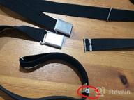 img 1 attached to 👦 Elastically Adjustable Silver Square Boys' Belt Accessories for Enhanced Fit review by Joshua Overacre
