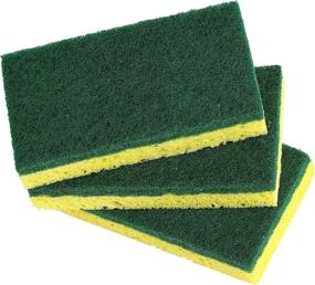 img 4 attached to Superio Cellulose Sponge 12X7X2Cm 3 Pack