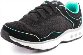 img 1 attached to Women'S Wide Width Athletic Sneaker - Therafit Clarissa - Relieves Plantar Fasciitis And Foot Pain