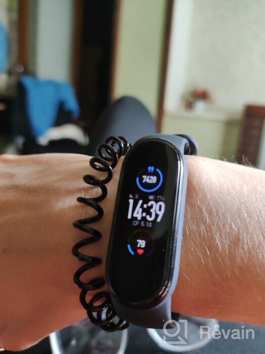 img 1 attached to Smart bracelet Xiaomi Mi Smart Band 5 Global, black review by Stanislaw Komorowski ᠌