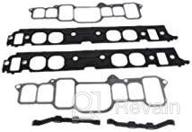 🛠️ high-performance intake manifold gasket kit (gm genuine parts 12534412) - includes upper and lower intake gaskets logo