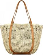 👜 organically handcrafted shoulder crossbody women's handbags & wallets in natural summer satchels logo