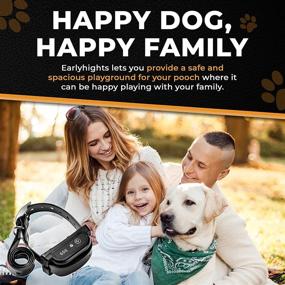 img 1 attached to 🐶 Earlyhights Underground Electric Dog Fence System: Contain Your Outdoor Dog with 5 Acres Coverage & 500 Ft In-Ground Wire - Perfect for Small, Medium, or Large Dogs Over 5 lbs