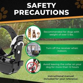 img 2 attached to 🐶 Earlyhights Underground Electric Dog Fence System: Contain Your Outdoor Dog with 5 Acres Coverage & 500 Ft In-Ground Wire - Perfect for Small, Medium, or Large Dogs Over 5 lbs