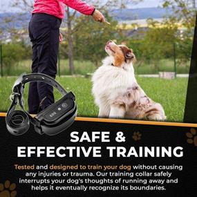 img 3 attached to 🐶 Earlyhights Underground Electric Dog Fence System: Contain Your Outdoor Dog with 5 Acres Coverage & 500 Ft In-Ground Wire - Perfect for Small, Medium, or Large Dogs Over 5 lbs