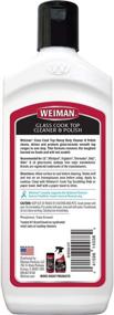 img 3 attached to 🔆 Weiman Glass Cooktop Cleaner & Polish - Protects and Enhances Shine for Glass/Ceramic Smooth Top Ranges - Gentle Formula - 10 Oz., Clear