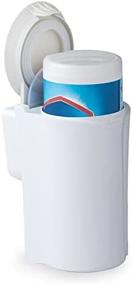 img 3 attached to 🧴 Everyday Solutions Disinfectant Wipes Dispenser - Concealed Container Holder - Counter or Wall Mountable - Air Tight Seal - Fits 75 Count Wipes Containers - Effortless Access