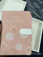 img 1 attached to 2023 CAGIE Planner: Light Blue Leather Agenda For Women With Weekly/Monthly Pages, Expense Tracker & Habit Tracker review by Jason Daves