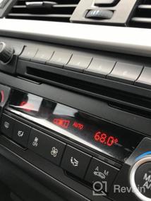 img 8 attached to Кнопка Jaronx BMW A/C, совместимая с 1/2/3/4 серии F20/F21/F22/F23/F30/F31/F34/F35/F32/F33/F36 — Обновление кнопки кондиционера на панели климат-контроля