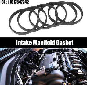 img 3 attached to AUTOHAUX Intake Manifold Gasket 11617547242