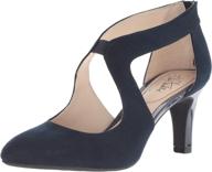 lifestride womens giovanna pump black women's shoes ~ pumps logo