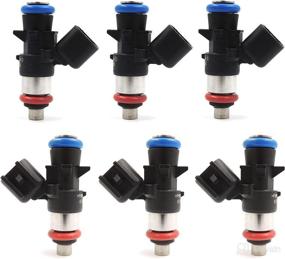 img 4 attached to 🚗 HiSport Fuel Injector 0280158233 5184085AC – Compatible with Chrysler Dodge Ram Jeep Bosch 3.6L (6 PCS) 2011-2017