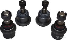 img 4 attached to A-Team Performance - XRF 2X K7460X & K7467: Greaseable Upper and Lower Ball Joint Kit for 2003-2013 Dodge Ram 2500 3500 - Enhanced 4x4 Design