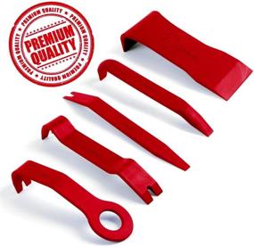 img 3 attached to Zone Tech ET0010 Car Trim Removal Dismantle Tools Kit, 5 Piece - Easy & Scratch-Free Car Door Interior Removal Set