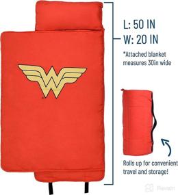 img 2 attached to 👧 Wildkin Original Nap Mat with Pillow for Toddler Boys and Girls - Daycare and Preschool Nap Time Essential - Mom's Choice Award Winning, BPA-Free (Wonder Woman)