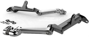 img 3 attached to 🏍️ Ciro 60100 Chrome Floorboard Highway Peg Mount for 2009-2016 FLH Touring Models