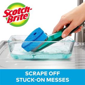 img 1 attached to 🧽 Scotch-Brite Non-Scratch Advanced Soap Control Dishwand: Leak-Free Guarantee for Long Lasting and Reusable Cleaning