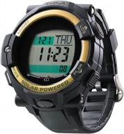 tusa iq-1204 dc solar link dive computer - scuba diving wristwatch logo