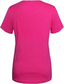 img 1 attached to Womens Cotton Eye Print Graphic Tee With Short Sleeves And Neon Design By PESION