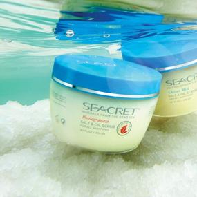 img 3 attached to SEACRET Pomegranate Body Scrub – Exfoliate & Nourish With Dead Sea Minerals & Essential Oils