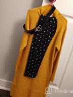 картинка 1 прикреплена к отзыву Платье-свитер на длительные рукава с мокрым воротником для девочек от Amazon Essentials с приятной на ощупь текстурой. от Michelle Seitz