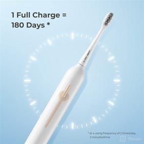 img 2 attached to 🪥 Sensitive Rechargeable Usmile Electric Toothbrush Replacement