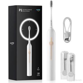 img 4 attached to 🪥 Sensitive Rechargeable Usmile Electric Toothbrush Replacement
