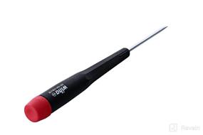 img 2 attached to 🔨 Wiha 96025 Slotted Screwdriver: Precision Handle, Size 2.5 x 50mm